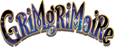 GrimGrimoire title screen for Playstation 2